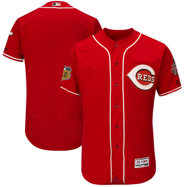 2017 MLB Cincinnati Reds Blank Red Jerseys